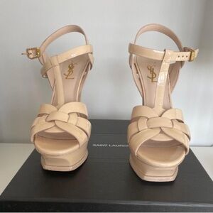 Saint Laurent Beige Women's Sandals